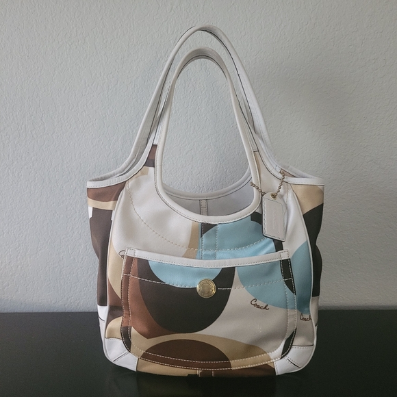 COACH ERGO MULTICOLOR TOTE - Picture 3 of 14